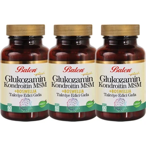 Glukozamin Kondroitin Msm Boswelia Tablet 60 - 1200 Mg x 3 Adet