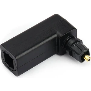 Optik Toslink Dik Açı 90 Derece Dişi optik çevirici