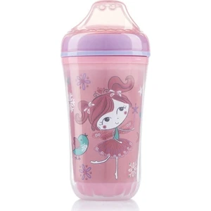 Yalıtımlı Yumuşak Uçlu Bardak - Pembe