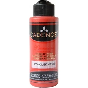 Akrilik Boya 120 ml 7550 Çilek Kırmızı