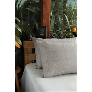 Alla Turca Ranforce 2li Yastık Kılıfı - Gri