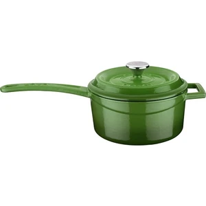 Döküm Sos Tenceresi. Çap(Ø) 16 cm -(Sütlük) Yeşil