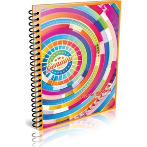 72/4 A-4 Spiralli Harita Metod Defteri