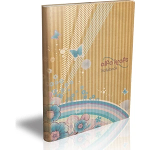 17 x 24 cm 120/4 (Kraft) Sıvama Kapak Hafif Defter