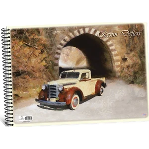 35 x 50 cm Spiralli Resim Defteri 15 Yaprak