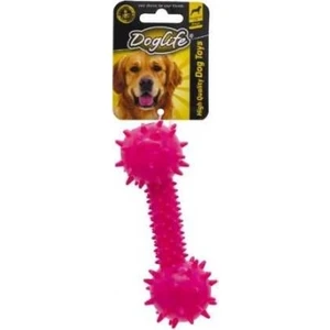 Köpekler İçin Zilli Kauçuk Dumbell 14 cm