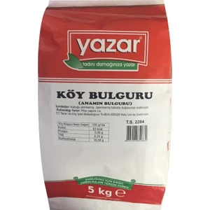 Köy Tipi Pilavlık  Bulgur 5 kg