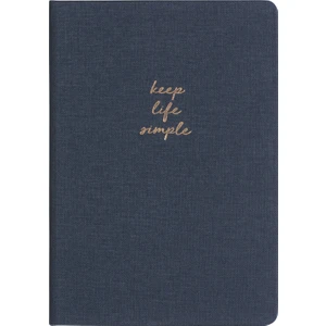 Matt Notebook 14 x 20 Sert Kapak Defter Çizgili Lacivert