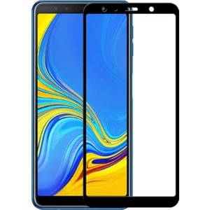Tekno Grup Samsung Galaxy A9 2018 Tam Kaplayan 5D Cam Ekran Koruyucu - Şeffaf