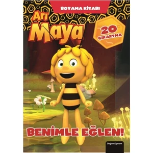 Arı Maya Benimle Eğlen Boyama Kitabı
