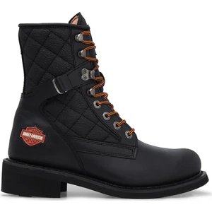 Harley Davidson New Worker Erkek Siyah Deri Bot