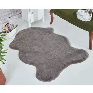 Tavşan Tüyü Post Halı Antrasit 100 x 140 cm