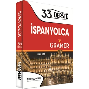 Tercih Akademi Yayınları İspanyolca Gramer - 33 Derste İspanyolca Gramer