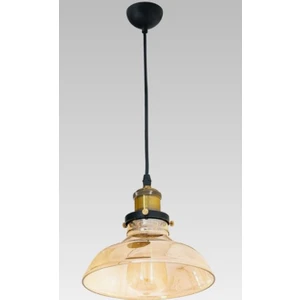 Retro,vintage,rustik oda,mutfak,cafeler için 1xe27 Bal Camlı Sarkıt avize Çap:20cm