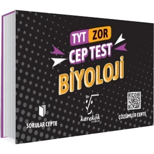 Karekök Yayıncılık TYT Cep Test Biyoloji Zor