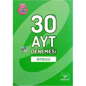 Endemik Yayınları AYT Biyoloji 30'lu Deneme