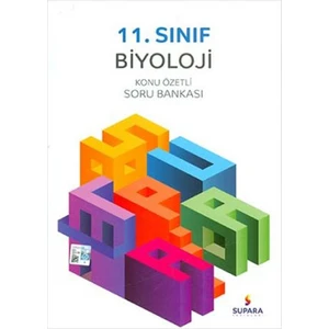 Supara Yayınları 11.Sınıf Biyoloji Konu Özetli Soru Bankası