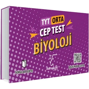 Karekök Yayıncılık TYT Cep Test Biyoloji Orta