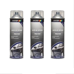 Akrilik Vernik Spreyi 500 ml 3'lü