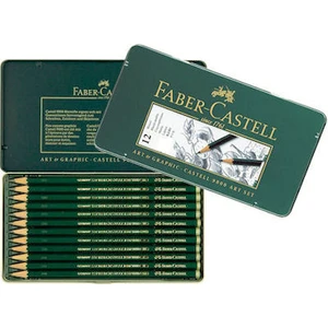 9000 Dereceli Kalem Art Set (8b-2h (Karakalem Eskiz Çizim Seti)