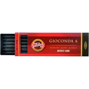 Koh-I Noor 5.6 mm Portmin Ucu Charcoal Kömür 6'lı Kutu