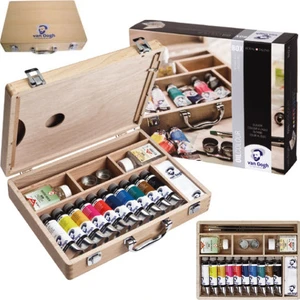 Van Gogh Basic Box Ahşap Çantalı Yağlı Boya Seti