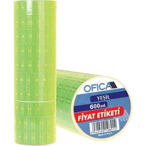 Fb-29 Yeşil Etiket 600lü Rulo - 10'lu Paket