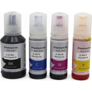Ecotank 101 Mürekkep Seti - Renkli