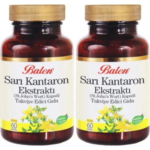 Sarı Kantaron Ekstraktı (St. John's Wort) Kapsül x 2 Adet