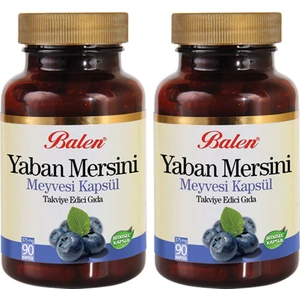 Yaban Mersini Meyvesi 90 Kapsül x 2 Adet