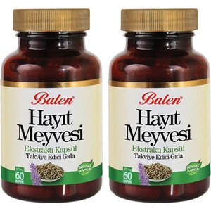 Hayıt Meyvesi Ekstraktı 60 Kapsül x 2 Adet