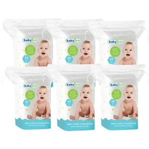 Babyjem Bebek Temizleme Pamuğu 60 x 6 Adet