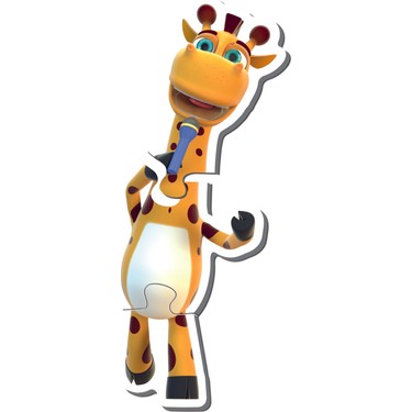 Adeland TRT Çocuk Tavşan Momo Baby Puzzle Fiyatı