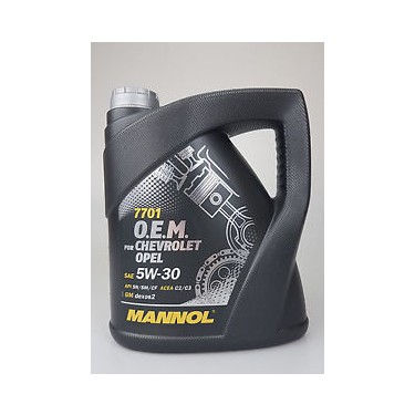 Oil mannol 7701 O.E.M. for Chevrolet Opel 5W30 4L - AliExpress