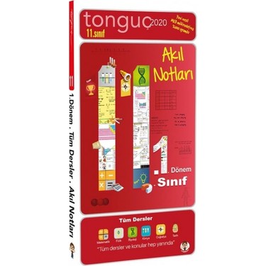 Tonguc Akademi 11 1 Akil Notlari Kitabi Ve Fiyati Hepsiburada
