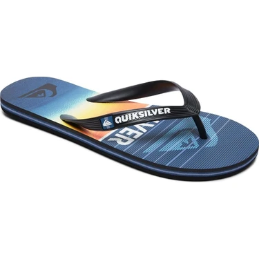 Quiksilver AQYL100792 Baskılı Kauçuk Taban Lacivert Erkek