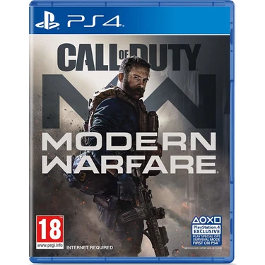 Call Of Duty Modern Warfare PS4 Oyun Fiyat Taksit Se enekleri