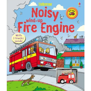 Usborne - Noisy Wind-up Fire Engine (Sesli ve Hareketli