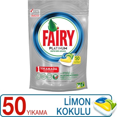 Fairy Platinum Sivi Bulasik Deterjani Limon 870 Ml Migros