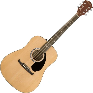 Fender FA-125 Dreadnought Ceviz Klavye Natural (Kılıf