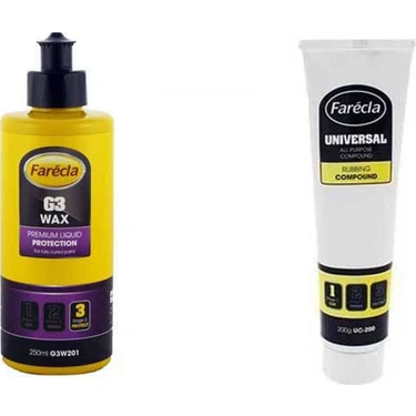 Farecla G3 Wax Premium 250 ml + Universal Pasta 200