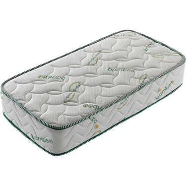 Heyner Green Sleep Bamboo Kumaş  Orta Sert  Yaylı Yatak 90 x 190