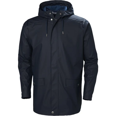 HHA.53265 Hh Moss Raın Coat HHA.597 Lacivert Helly Hansen Yağmurluk