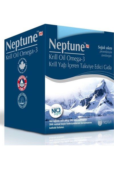 Nko Neptune Krill Oil Omega-3 Krill Yağı 60 Kapsül