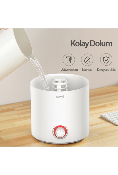 Deerma F300 Üstten Dolum Ultrasonik Soğuk Buhar Makinesi