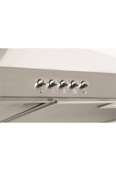 White Daisy Gusto Inox 60 cm Piramit Davlumbaz