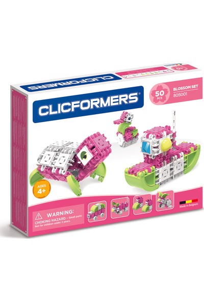 Clicformers - Blossom Set - 50 Parça