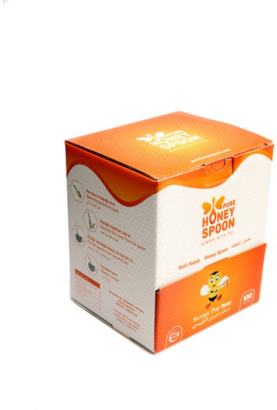 Pure Honey Spoon | Ballı Kaşık (100 x 7 gr Paket)