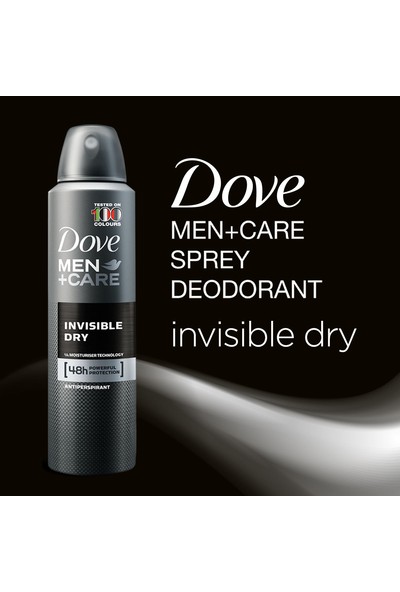 Dove Men Erkek Deodorant Sprey Invisible Dry 150 ML