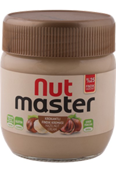 Nut Master Krokantlı Fındık Kreması 400 gr